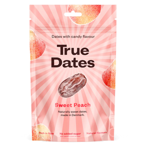 True Dates Sweet Peach - Taatelimakeinen Makea Persikka 100 g - integratoridirecthub.com