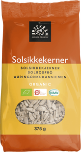 Urtekram Auringonkukansiemen 375 g - Päiväys 11/2026
