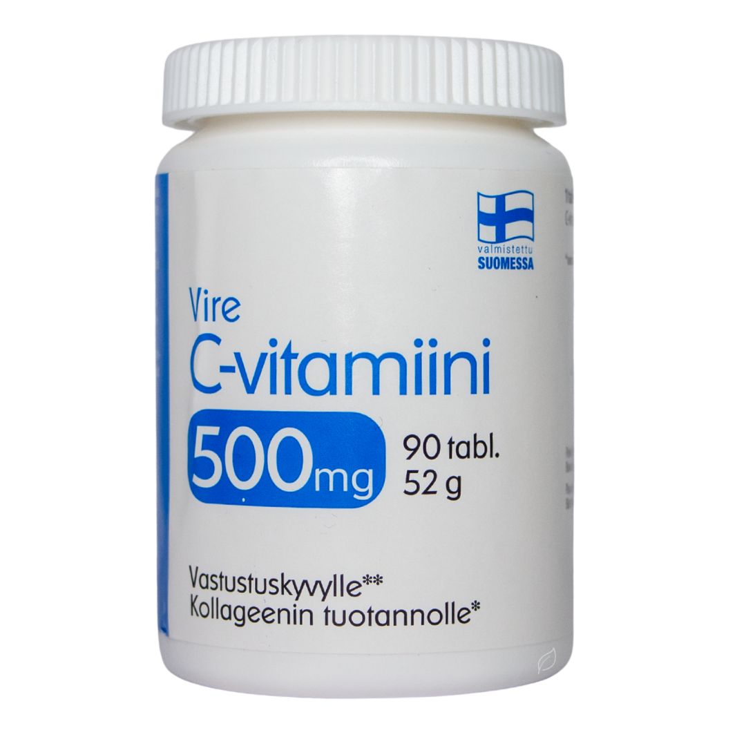 Vire C-vitamiini 500 mg 90 tabl., integratoridirecthub.com