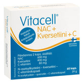 Vitacell NAC+ Kversetiini + C 60 kaps. - integratoridirecthub.com