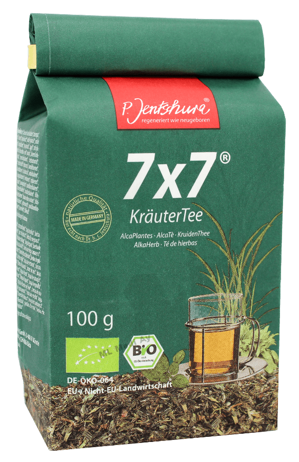 Jentschura 7×7 KräuterTee – Puhdistava ja emäksinen yrttijuoma 100 g - integratoridirecthub.com