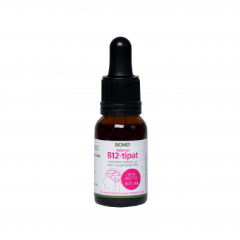 Biomed Aktiiviset B12-vitamiinitipat - Metyyli- ja Adenosyylikobalamiini 15 ml - integratoridirecthub.com