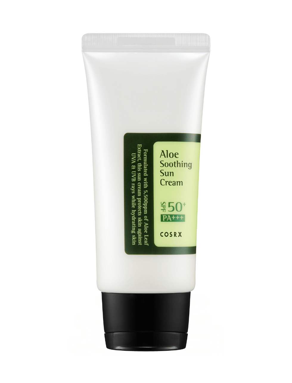 COSRX Aloe Soothing Sun Cream SPF 50+ PA+++ - aurinkovoide 50 ml - integratoridirecthub.com