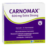 Carnomax 600 Extra Strong - Karnosiini-E-vitamiinitabletti 60 tabl. - integratoridirecthub.com