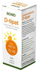Biomed D-tipat 25 µg 20 ml - integratoridirecthub.com