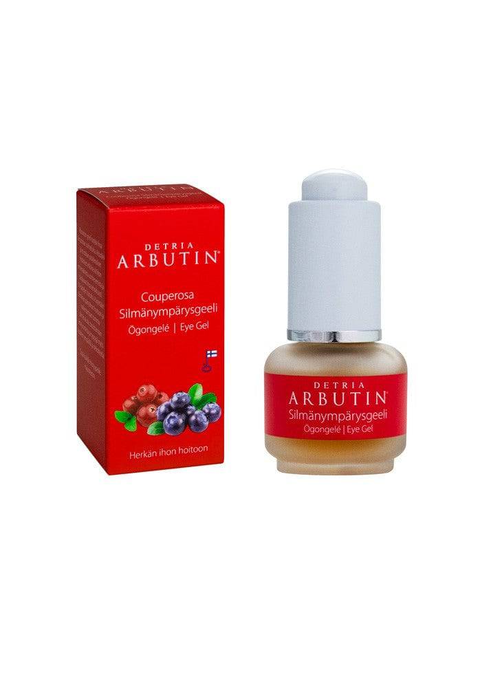 Detria Arbutin Couperosa silmänympärysgeeli 15 ml - integratoridirecthub.com