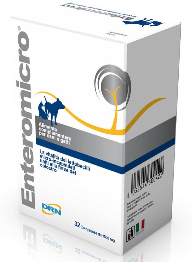 Enteromicro Complex - täydennysrehu koirille ja kissoille 32 tabl. - integratoridirecthub.com