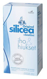 Hubner Original Silicea + Biotiini piihappogeeli - Iho & Hiukset 500 ml - integratoridirecthub.com