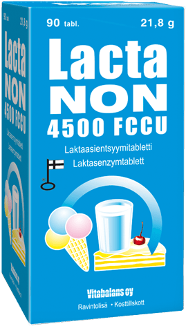 Lactanon 4500 FCCU - Laktaasientsyymitabletti 90 tabl. - integratoridirecthub.com