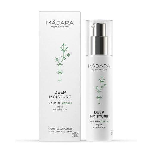 Madara Deep Moisture Nourish Cream - Päivävoide kuivalle iholle - integratoridirecthub.com