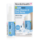 Nordic Health Dlux 1000 Daily Vitamin D Oral Spray - D3-Vitamiinisuusuihke 15 ml - integratoridirecthub.com