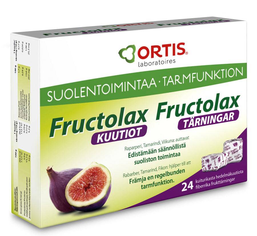 Fructolax - Helpotus Soft - Hedelmä- ja kuitutiiviste 24 kpl - integratoridirecthub.com