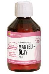 Bertil's Health Kylmäpuristettu Manteliöljy 200 ml - integratoridirecthub.com
