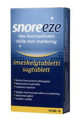 Snoreeze imeskelytabletti kuorsaukseen 16 kpl - integratoridirecthub.com