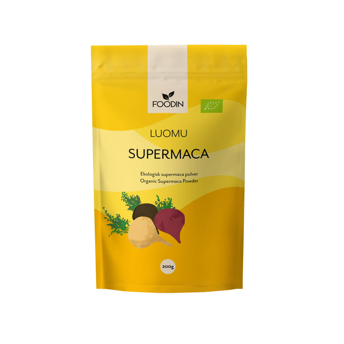 Foodin Supermaca, Luomu 200 g - integratoridirecthub.com