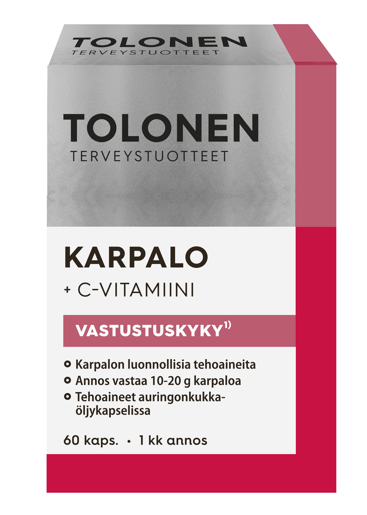 Tolonen Karpalo + C-vitamiini 60 kaps. - integratoridirecthub.com