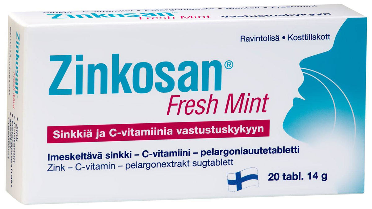 Zinkosan Freshmint imeskelytabletti - integratoridirecthub.com