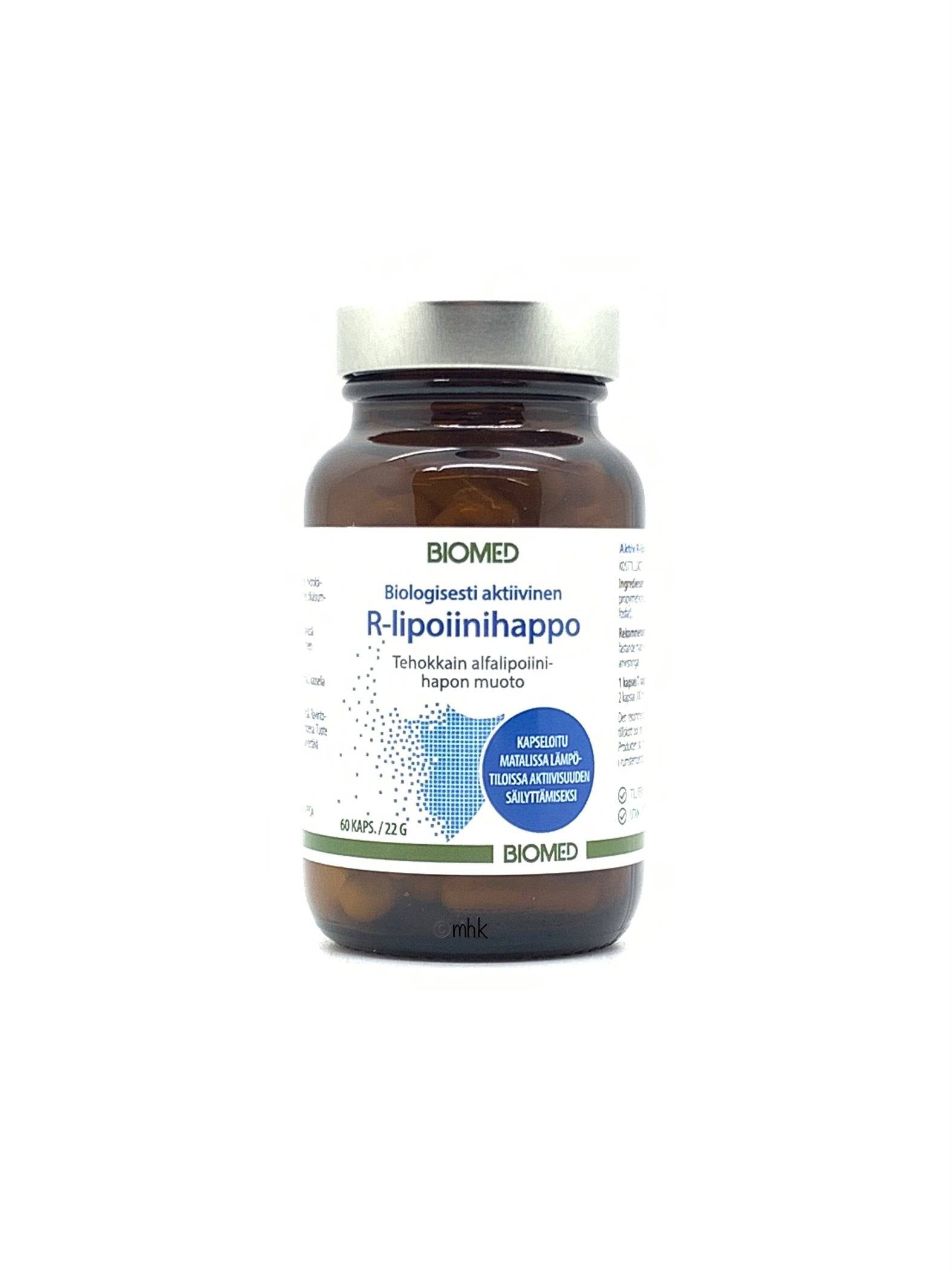 Biomed R-lipoiinihappo 60 kaps. - Päiväys 03/2025 - integratoridirecthub.com