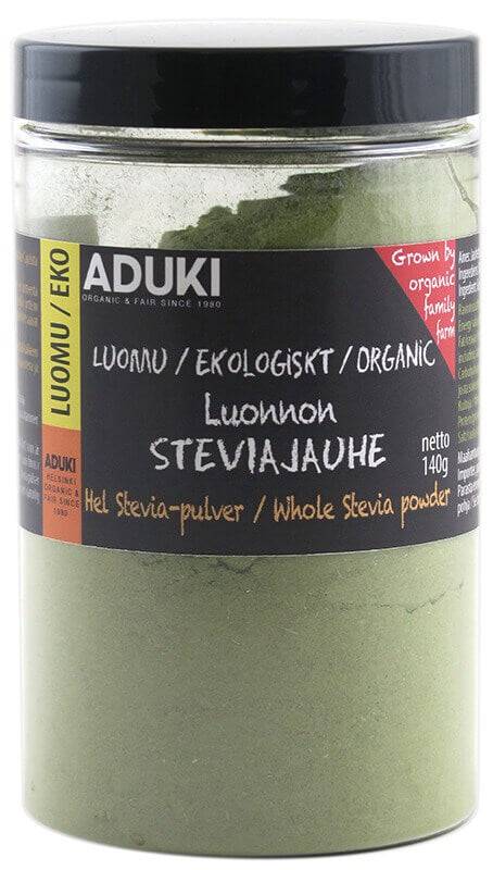 Aduki Luonnon Steviajauhe 140 g - integratoridirecthub.com