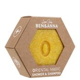 Ben & Anna Oriental Magic Shower & Shampoo - Ravitseva suihkusaippua hiuksille ja vartalolle 60 g - integratoridirecthub.com