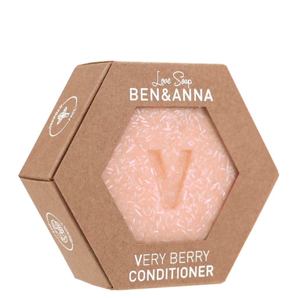 Ben & Anna Very Berry Conditioner - Marjaisa hoitoainepala hiuksille 60 g - integratoridirecthub.com