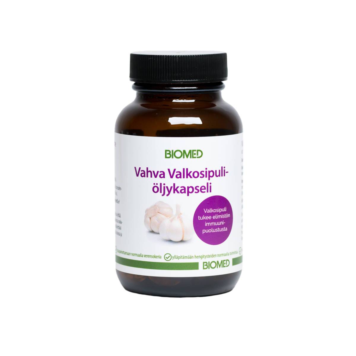 Biomed Vahva Valkosipuliöljykapselit 90 kaps. - integratoridirecthub.com