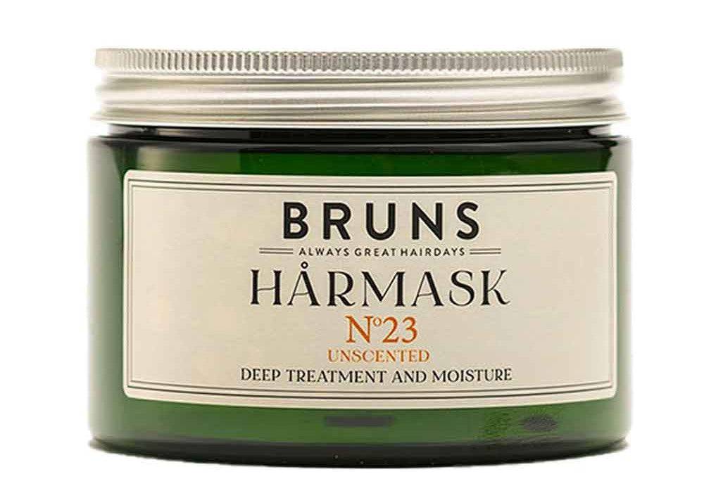 Bruns Product Nr23 Unscented Hårmask - Hajusteeton Hiusnaamio 350 ml - integratoridirecthub.com