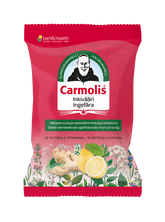 Carmolis Inkivääri Kurkkukaramelli 75 g - integratoridirecthub.com