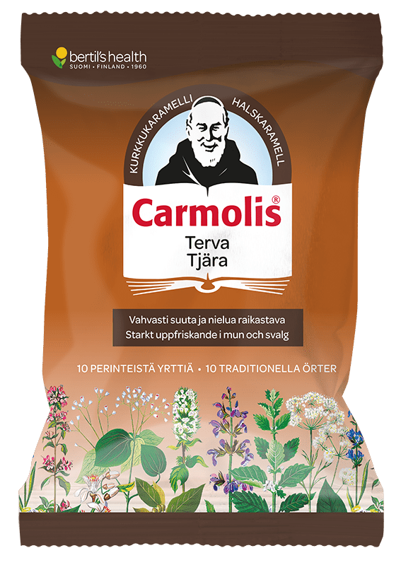 Carmolis Terva Yrttikaramelli 75 g - integratoridirecthub.com