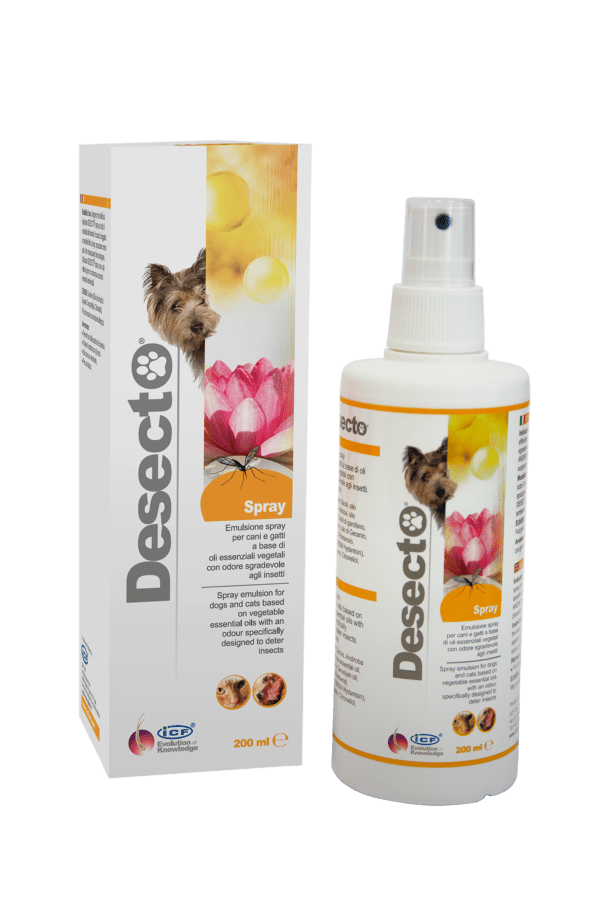 Desecto - Hyönteissuihke kissoille ja koirille 200 ml - erä - integratoridirecthub.com