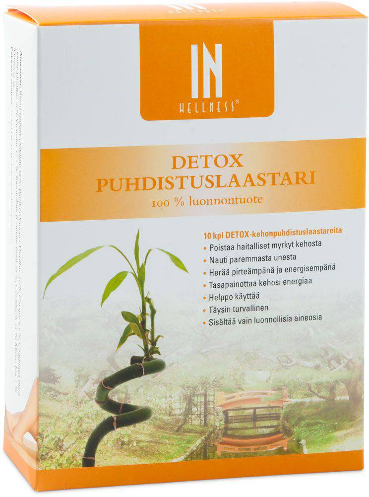 In Wellness Detox Puhdistuslaastari 10 kpl - integratoridirecthub.com