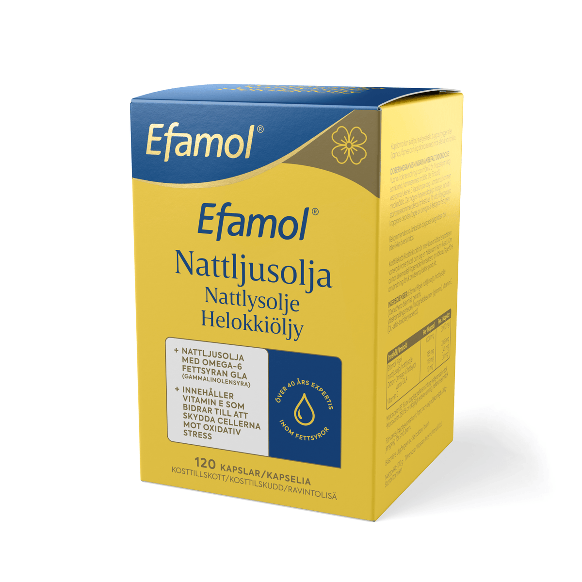 Efamol 1000 mg - Helokkiöljy 120 kaps. - integratoridirecthub.com