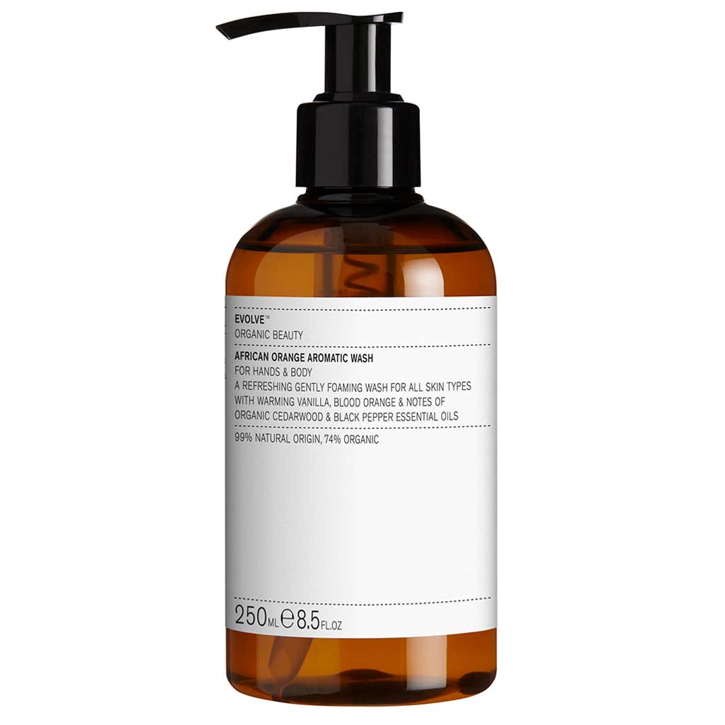 Evolve Organic Beauty African Orange Aromatic Wash - vartalonpesuaine 250 ml - integratoridirecthub.com