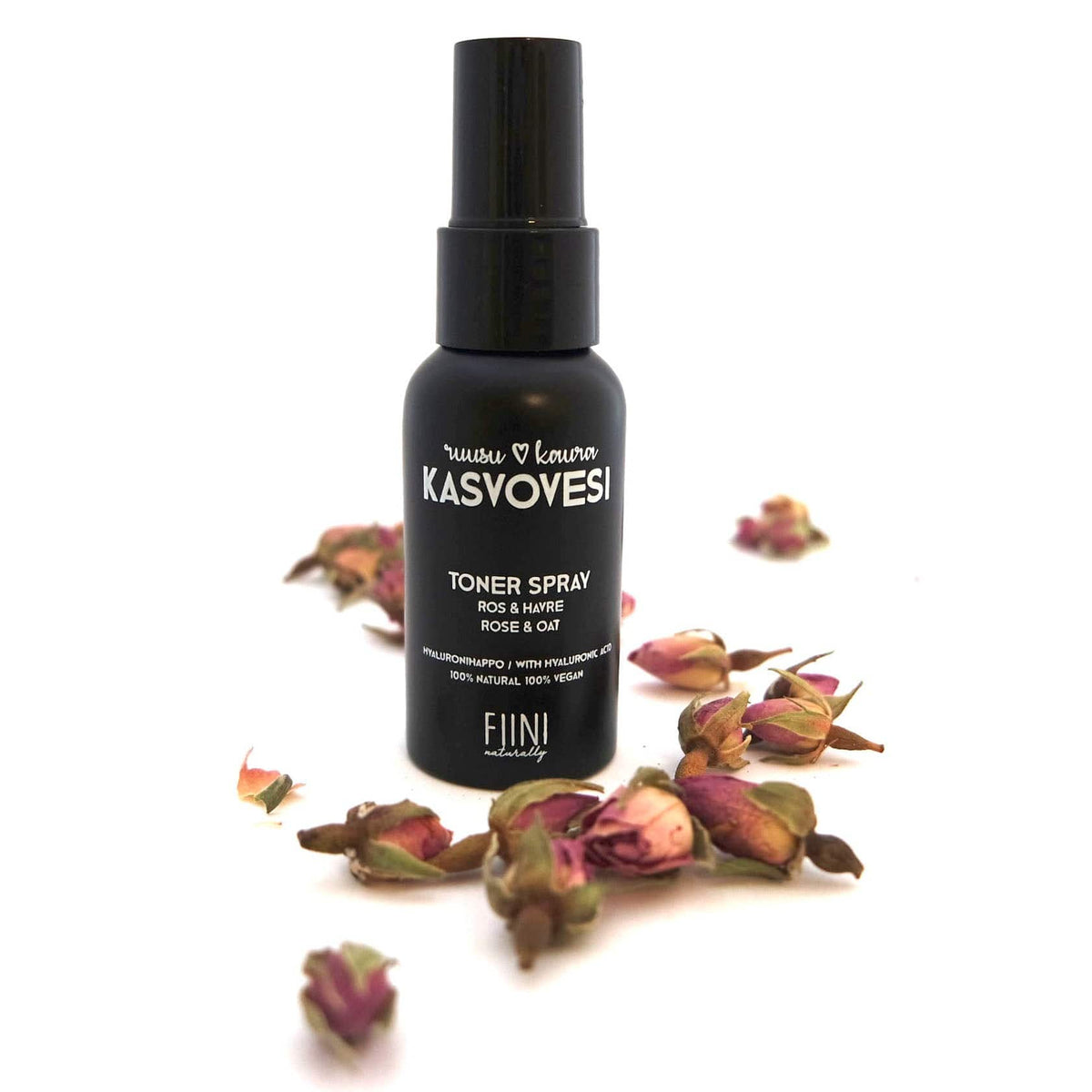 Fiini Naturally Ruusu-Kaura Kasvovesi 100 ml - integratoridirecthub.com