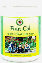 Finn-Coll 100 % Colostrum - Ternimaitojauhe 70 g - integratoridirecthub.com