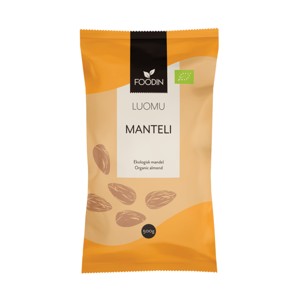 Foodin Manteli Luomu 500 g - integratoridirecthub.com