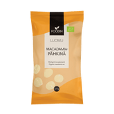 Foodin Macadamiapähkinä 500 g - Luomu - Päiväys 03/2025 - integratoridirecthub.com