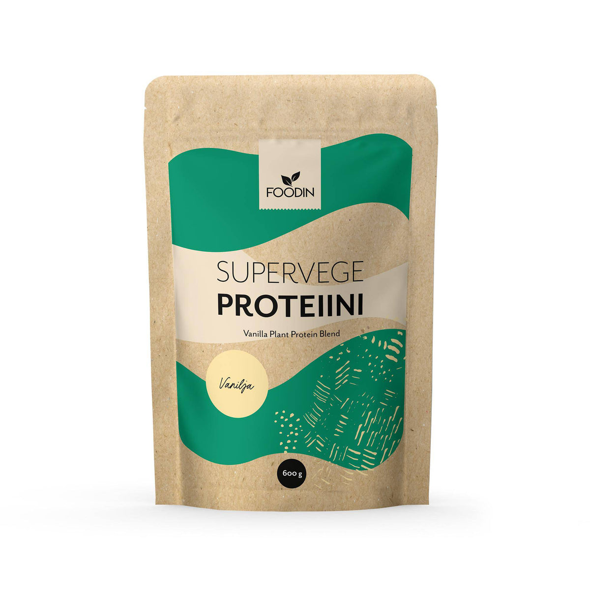 Foodin Supervege Proteiini Vanilja 600 g - integratoridirecthub.com