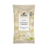 Foodin Valkosuklaa Cashew Luomu 60 g - integratoridirecthub.com