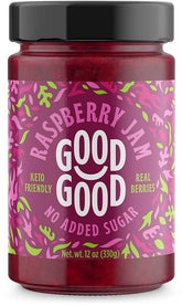 Good Good Rasberry Jam - Keto ystävällinen vadelmahillo 330 g - integratoridirecthub.com