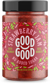Good Good Strawberry Jam - Keto ystävällinen mansikkahillo 330 g - integratoridirecthub.com