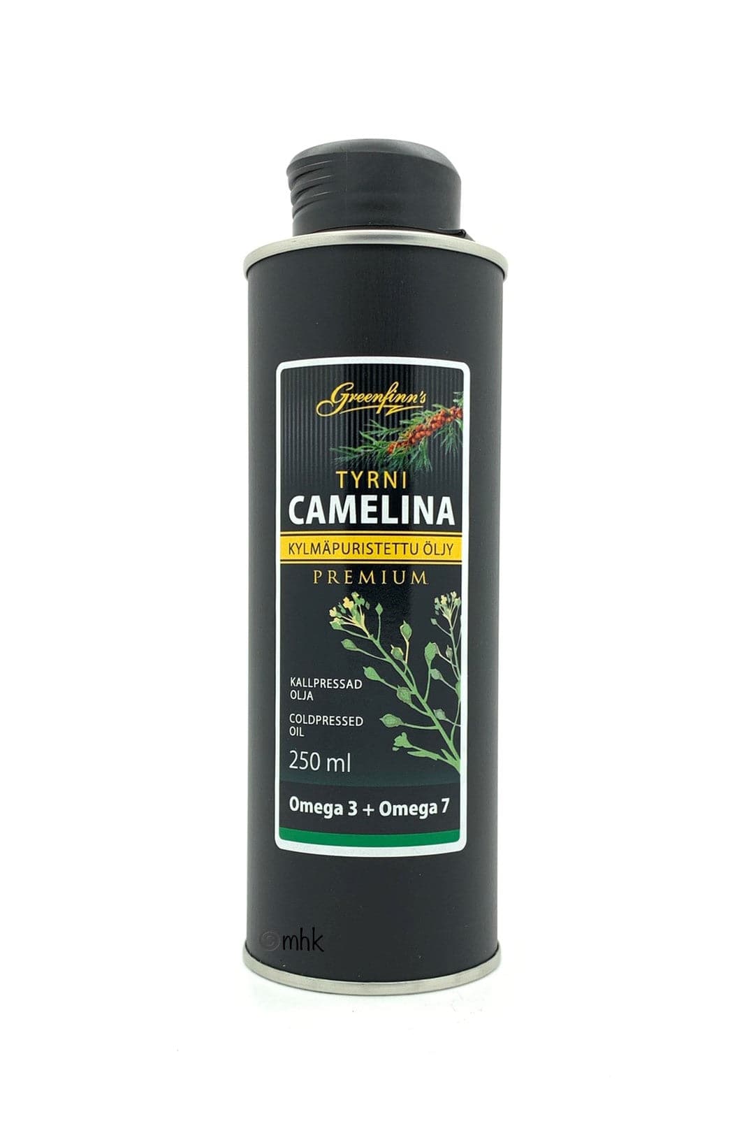 Greenfinn's Kylmäpuristettu Tyrni Camelinaöljy 250 ml - integratoridirecthub.com