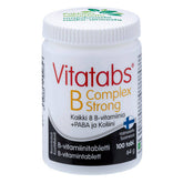 Vitatabs B-Complex Strong - Vahva B-vitamiinitabletti 100 tabl. - integratoridirecthub.com