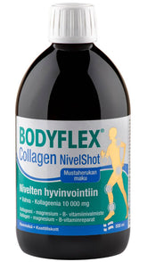 Bodyflex Collagen NivelShot - Kollageeni-magnesium-B-vitamiinivalmiste 500 ml - integratoridirecthub.com
