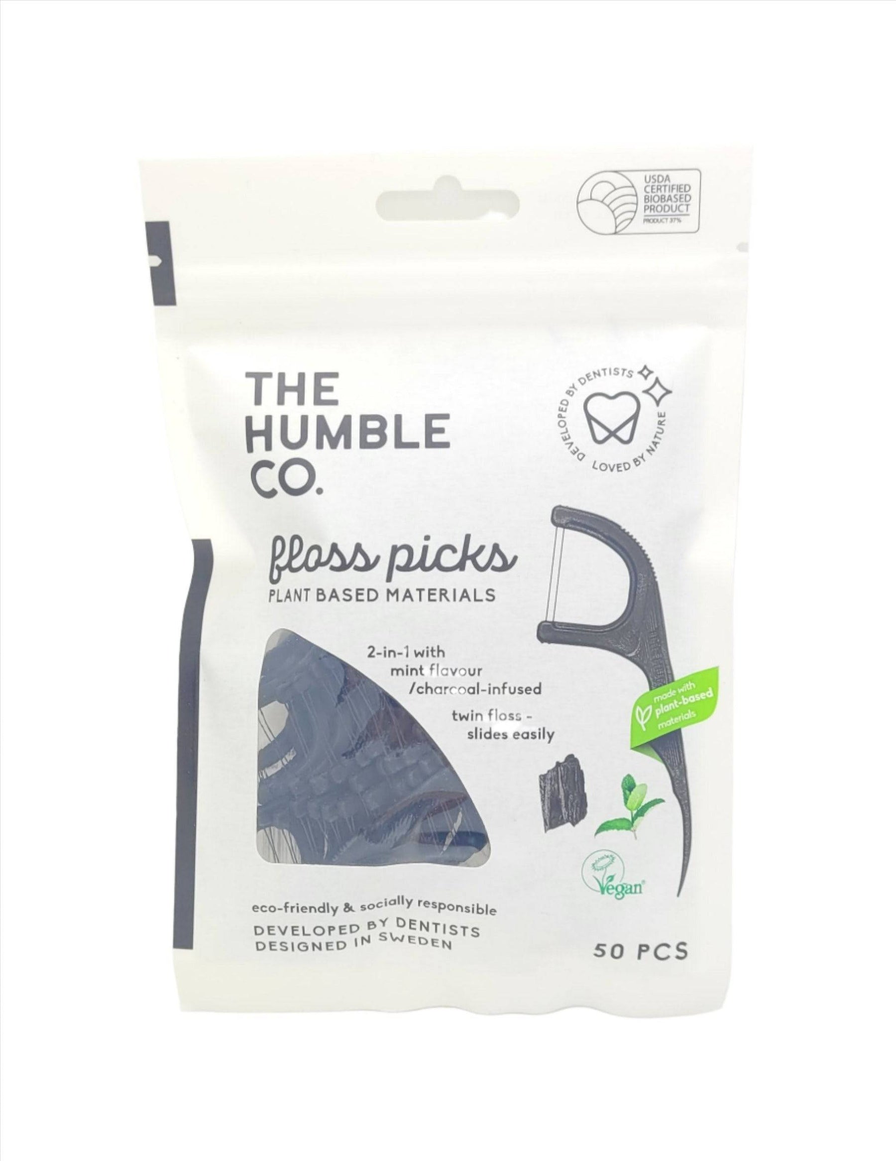 The Humble Co Hammaslankain Musta 50 kpl - integratoridirecthub.com