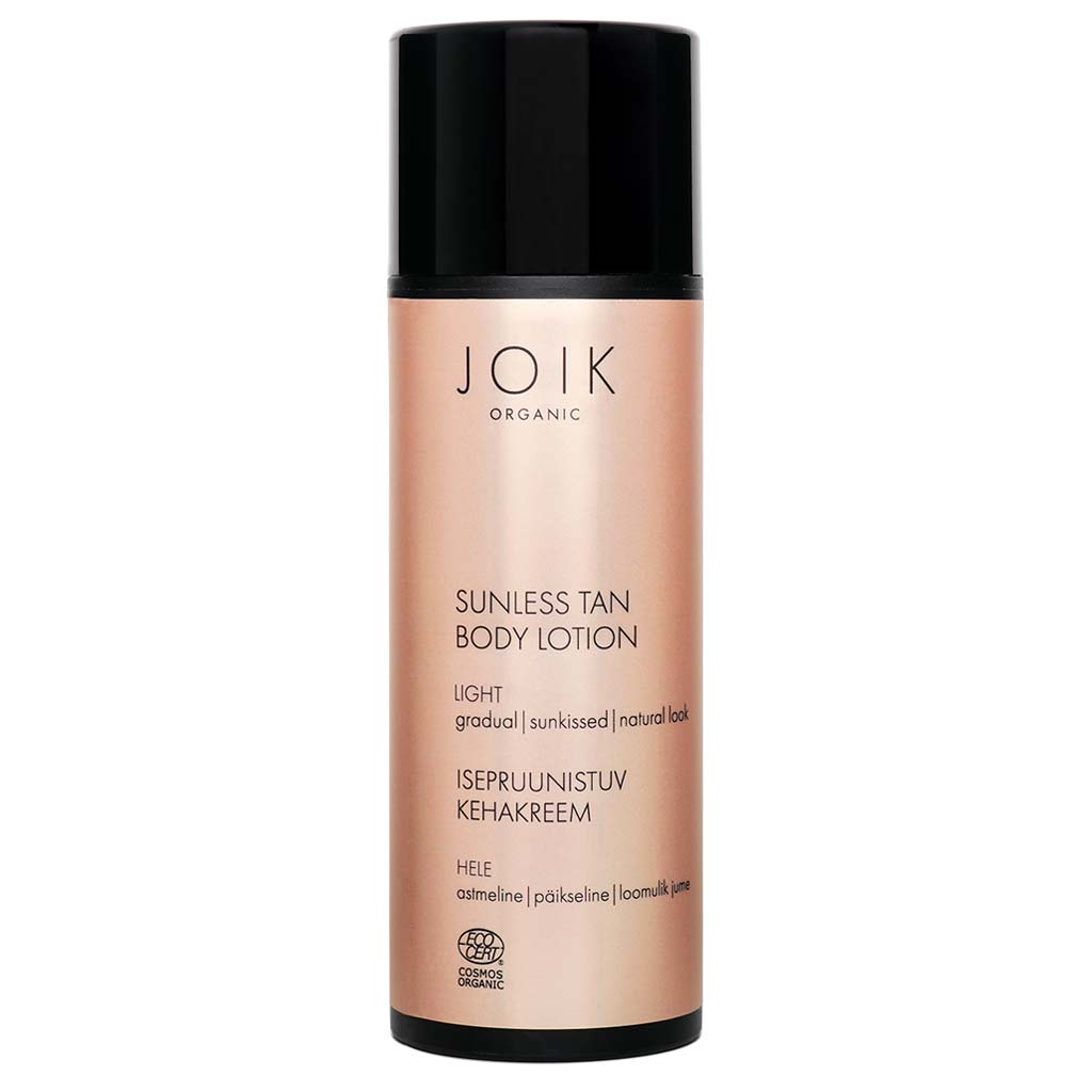 Joik Sunless Tan Body Lotion - ruskettava vartalovoide - sävy light 150 ml - integratoridirecthub.com