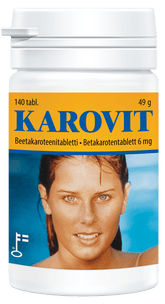 Karovit - Beetakaroteenitabletti 140 tabl. - integratoridirecthub.com