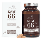 Harmonia KSM66 Ashwagandha juuriuute 120 kaps. - integratoridirecthub.com