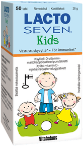 Lacto Seven Kids 50 tabl. - integratoridirecthub.com