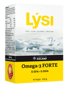 Lysi Omega-3 FORTE Kalaöljykapseli 80 kaps. - integratoridirecthub.com